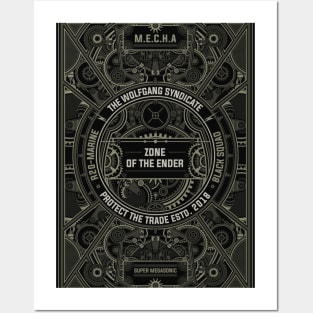 Steampunk Design 10 Posters and Art